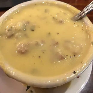 Brat Cheese Soup