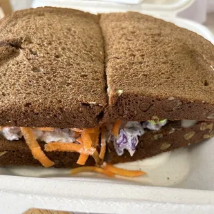 Chicken Salad Sandwich on Squaw Bread