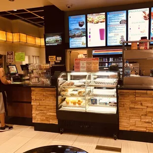 a man standing in front of the counter