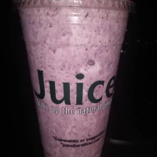 Organic blueberry and chia bluebird