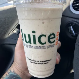 Vanilla Almond Crush with Banana