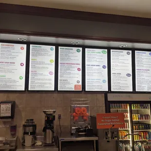4th screen from the left is all plant-based options