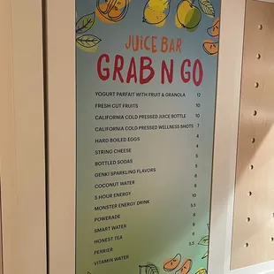 Menu for Grab N Go 2/7/2023