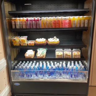 Some prepackaged food is available