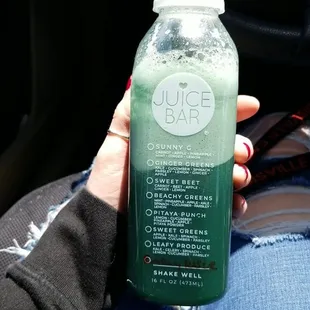 I paid about $9 for the juice, and they couldn&apos;t even fill it full.