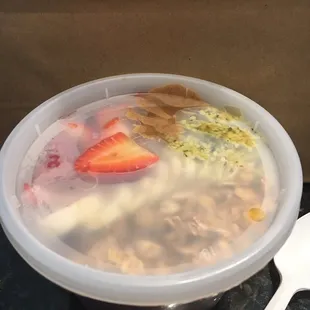 Curbside açaí bowl