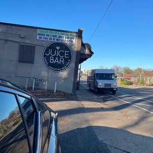 the outside of the building