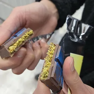 Viral Dubai pistachio chocolate