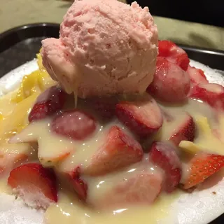 2. Mango, Strawberry and Watermelon Shaved Ice