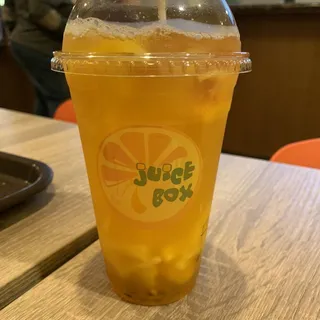 Passion fruit fruit tea