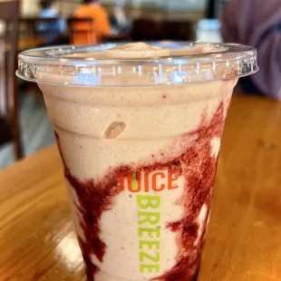 Heart breeze smoothie