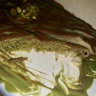Dubai Chocolate Pistachio Crepe