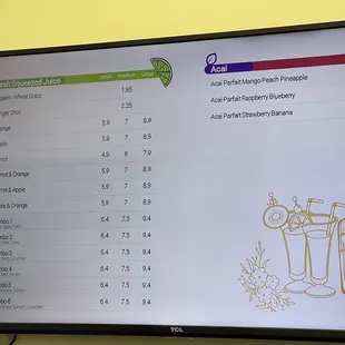 new menu - april 2022