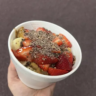 Super nana with almond butter added
