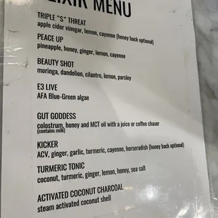 Menu 5/2024