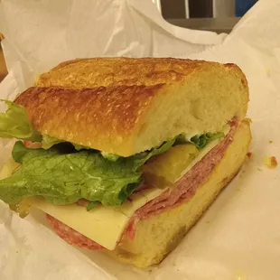 a sub sandwich
