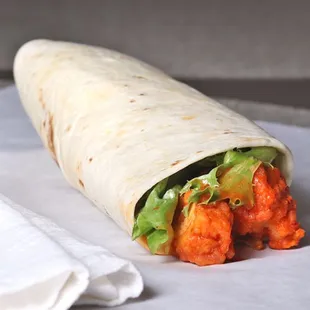 Buffalo chicken wrap