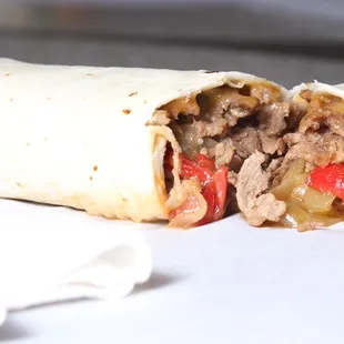 Cheesesteak wrap