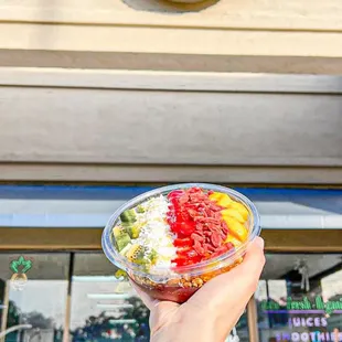 Did you order your authentic brazilian açaí bowl today?