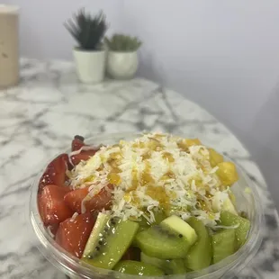 Tropical fruit bowl