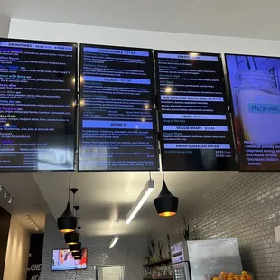 Menu mid June 2023