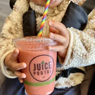 Kid&apos;s Smoothie - strawberry &amp; banana