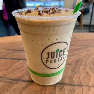 Cocoa Bliss - Banana, Cacao Powder, Cacao Nibs, Ashwagandha, Himalayan Pink Salt, and Oat Milk