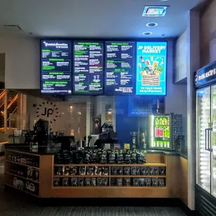 the inside of a grocery store