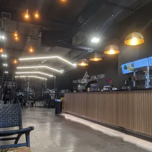 The smoothie shop inside a gym