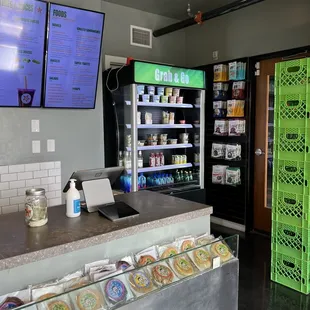 Counter and Grab &amp; Go section