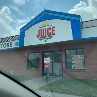 the outside of the store