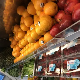 Fresh fruit and vegetables