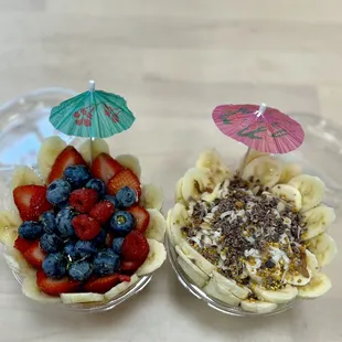 Açaí bowls from heaven!