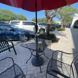 Dining outside tonight.