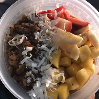 Aca and Mango Bowl