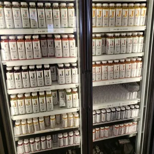 Selection of juice/  cooler