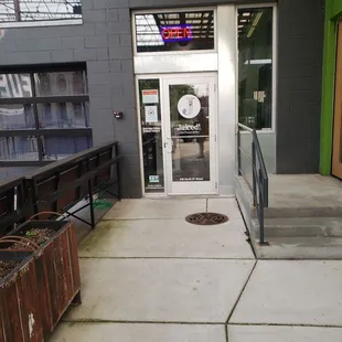 Outside door