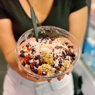 Superfood açaí bowl