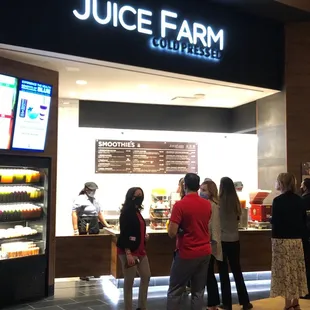Juice Farm, located across from Starbucks