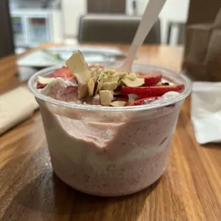 Strawberry shortcake bowl