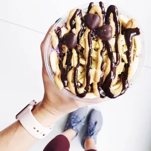 Harlequin Monkey acai bowl