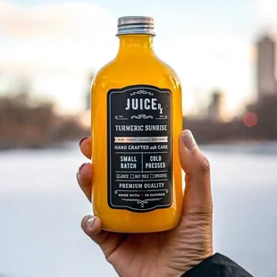 Turmeric Sunrise at sunrise