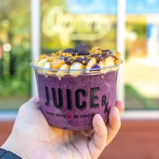 Harlequin Monkey acai bowl