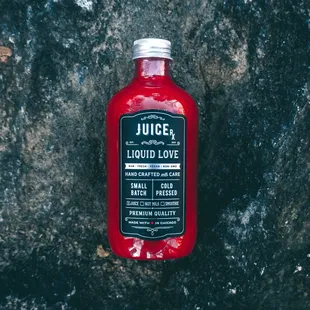 Liquid Love against black backdrop