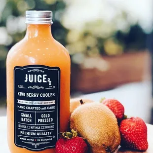 Kiwi Berry Cooler: Strawberry, Kiwi, Orange and lemongrass