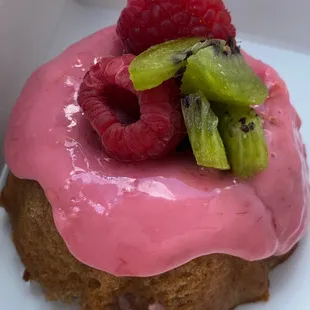 Sprouted baked donut! Taste more like a coffee cake but so delicious