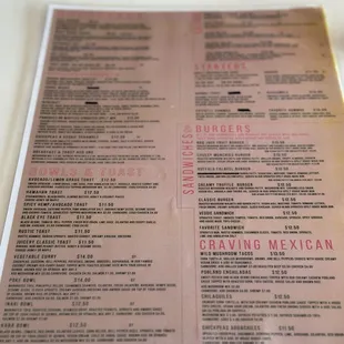 Food Menu