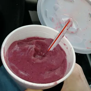Coco berry smoothie