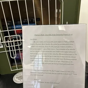 Supports the community and our children