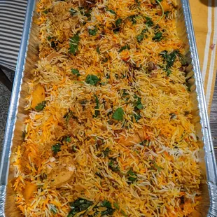 Chicken biryani